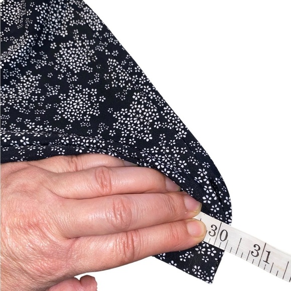 Michael Kors Black White Floral Jumpsuit Romper spring Party Cocktail attire - Picture 6 of 10